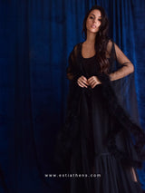 VICTORIA TULLE BLACK